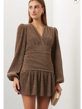 Line & Dot Jordie Mini Dress, Size: S